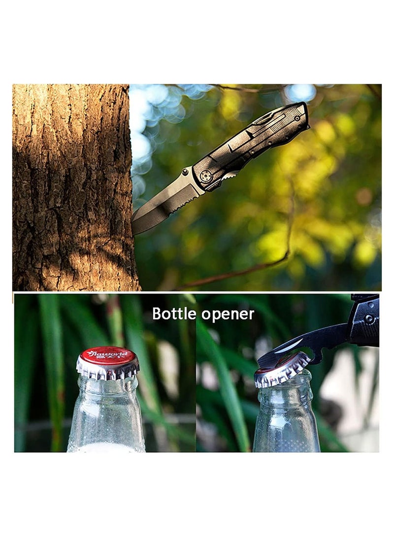 Generic Stainless Steel Pocket Knife with Pliers Screwdrivers Bottle Opener  - Image 4