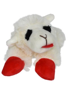 Multipet Multipet INTERNATIONAL 843140 Lambchop Plush Squeak Toy Mini for Pets, 6-Inch, White, small  - Image 4