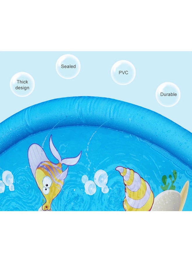 Kidle Non-toxic and Durable Outdoor Beach Water Toy Sprinkler Spray Pool for Kids 20x11x6cm - Image 5