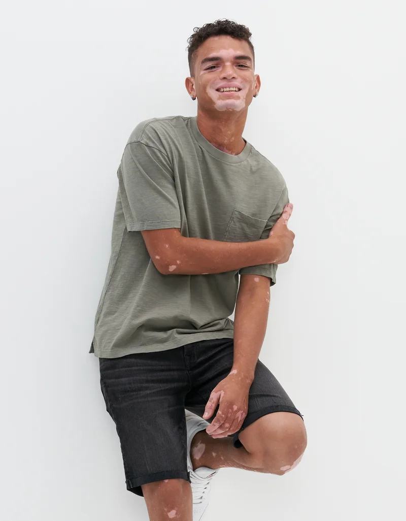 امريكان ايجل AE Oversized Pocket T-Shirt
