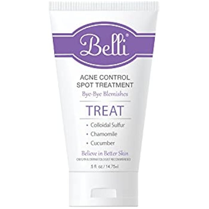 Belli Skincare Acne Control Spot Treatment - Skin Care Treatment - Acne Treatment - Vegan Face Wash - Pregnancy Acne Treatment - Acne Spot Treatment for Face - Face Care - Image 1
