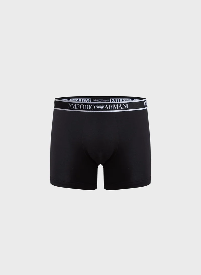 EMPORIO ARMANI 3 Pack Logo Band Assorted Boxers