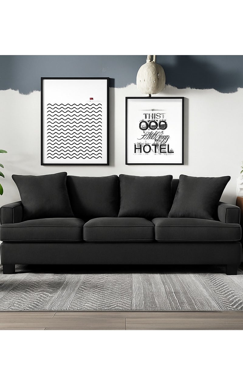 ASGHAR FURNITURE Nelson 3 Seater Sofa