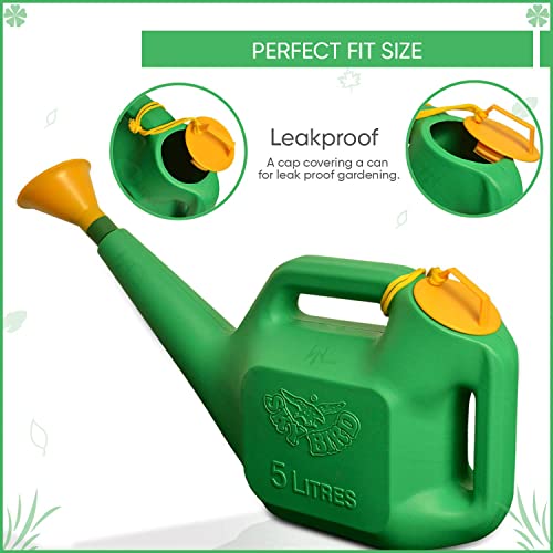 MyOwnGarden Plastic Watering Can 5L for Gardening Sprayer, Sprinkler for Indoor and Outdoor Plants and Seed Germination Leak-Proof and Sturdy for Daily Use Efficient & Even Water Flow for Plants - Image 5