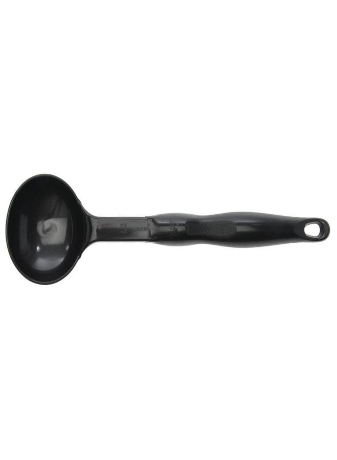 Vollrath Round Black Nylon 3 Oz. Solid Spoodle - Image 2