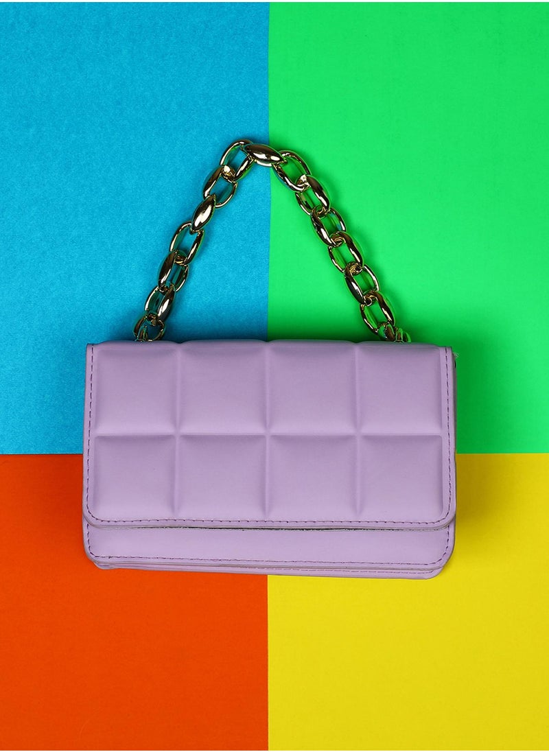 Haute Sauce - Clara Purple Cross Body Bag - Image 1