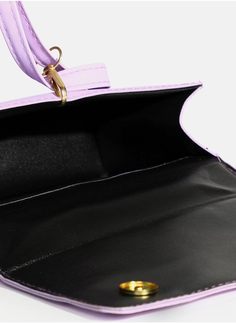Haute Sauce - Clara Purple Cross Body Bag - Image 1