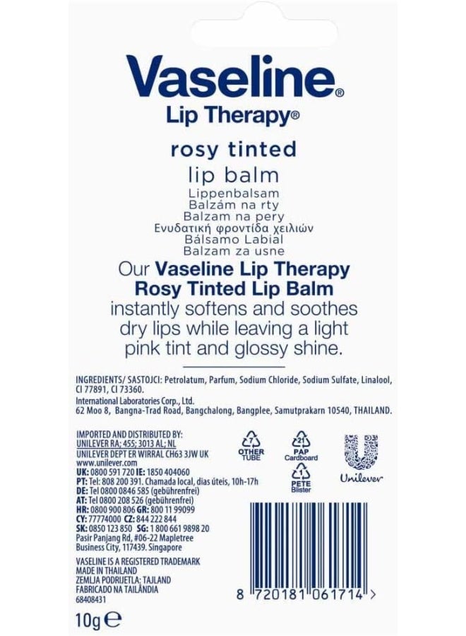 Vaseline Rosy Tinted Lip Balm - Image 4