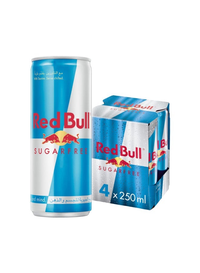 noon Hunter's Gourmet Himalayan Pink Salt Ridges Thin Cut Potato Chips 40g + Red Bull Sugar Free Energy Drink 250ml Pack of 4 - Image 3