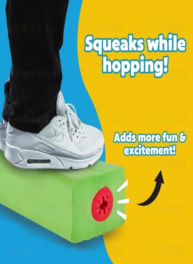 TECH LOGO ELECTRONICS لعبة القفز للأطفال - لعبة قفز آمنة وممتعة للعب في الأماكن المغلقة والمفتوحة، تتحمل وزنًا يصل إلى 113 كيلوغرامًا، مثالية للأطفال الصغار والأطفال من سن 3 سنوات فما فوق - ألوان متعددة - Image 3