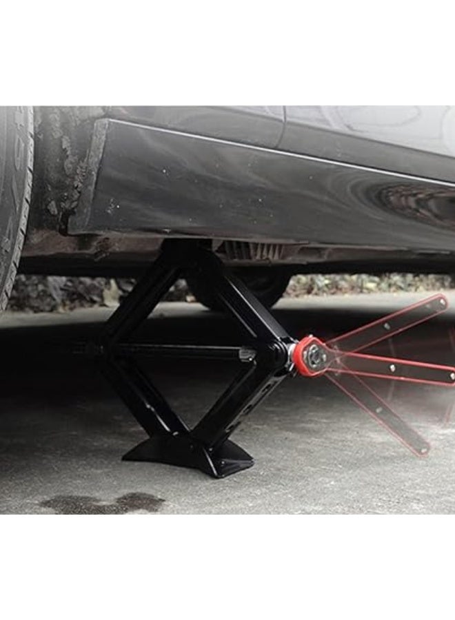 Scissor Jack 1.5 Ton – Heavy-Duty Car Lifter with Ratchet Handle & Hand Crank for Car, SUV & MPV - Image 2