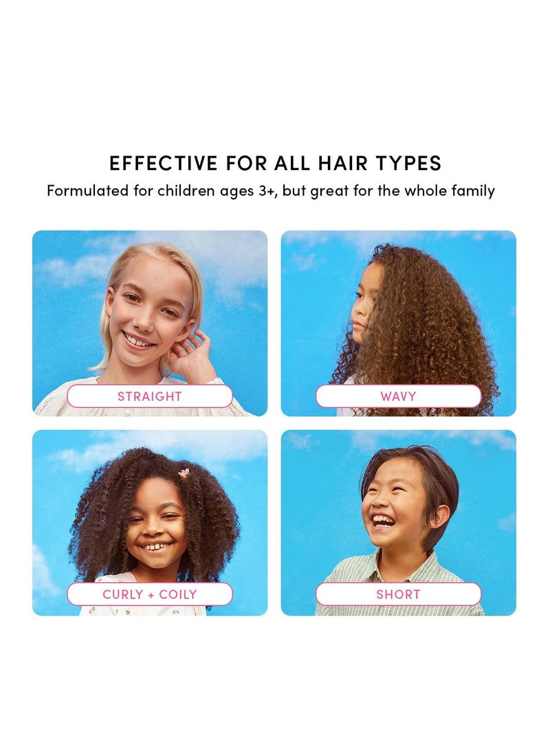 Evereden Evereden Kids Complete Haircare Set: Hair Detangling Shampoo, Conditioner & Spray for Children Ages 3+, Plant Protein Peptides & Argan Oil, Vegan, Free from Sulfate, Paraben, Phthalate & Petrolatum  - Image 4
