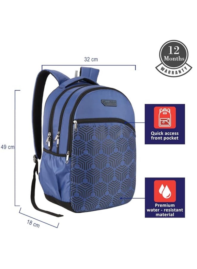 Lavie Sport Atlantis Casual Backpack with Laptop Sleeve | Men | Women | 15 inch Laptop Compatible | Office Business Casual Bagpack - Image 3