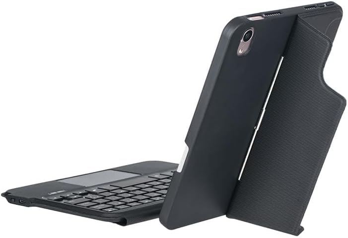 atdaraz iPad mini 6 (8.3-Inch) Keyboard Case, Ultra Slim Folio Keyboard, Power Display, Magnetic Protective Cover with Bluetooth, Black - Image 4