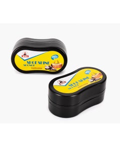 Double Side High Quality Shoe Instant Shine Sponge - Pack of 12