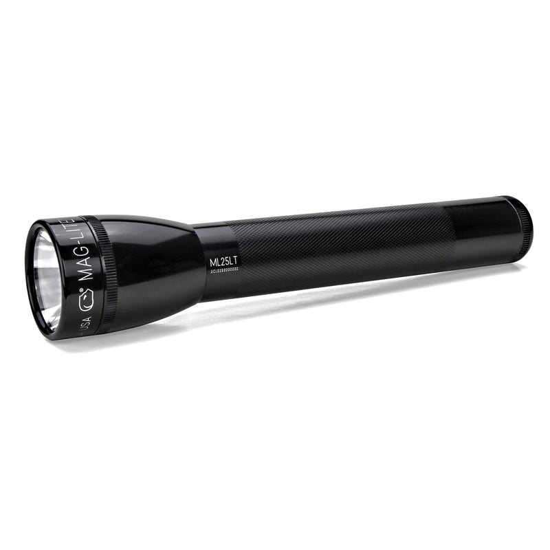 Maglite ML25LT LED 3-Cell C Flashlight, Black - ML25LT-S3016 - Image 1