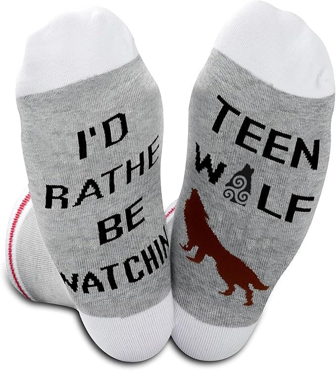 GJTIM 2PAIRS Teen Show Inspired Gifts Manchandise Novelty Socks For Fans - Image 1