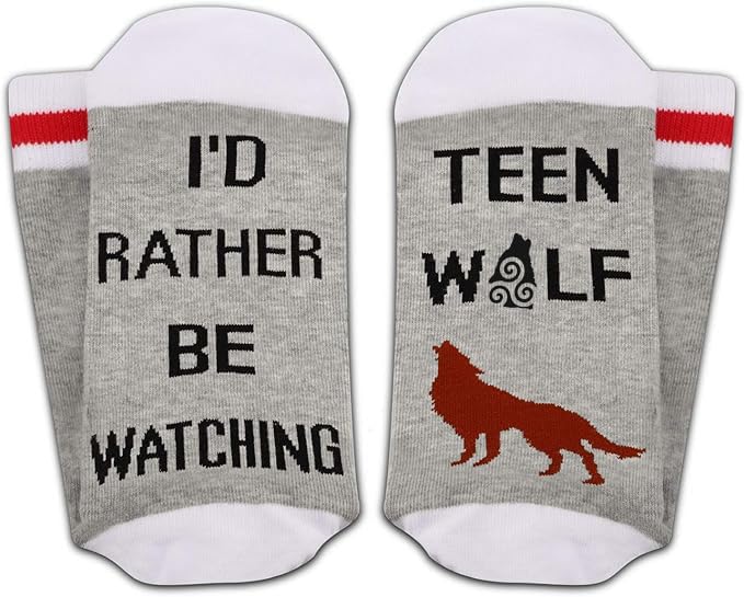 GJTIM 2PAIRS Teen Show Inspired Gifts Manchandise Novelty Socks For Fans - Image 2