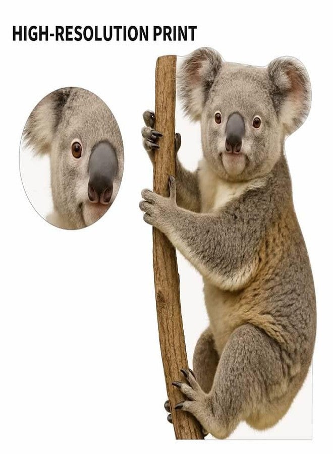 EZISHIPS Koala Cardboard Cutout Standee 4FT – Life Size Standup for Parties, Photo Booths, and Decorations - Image 4