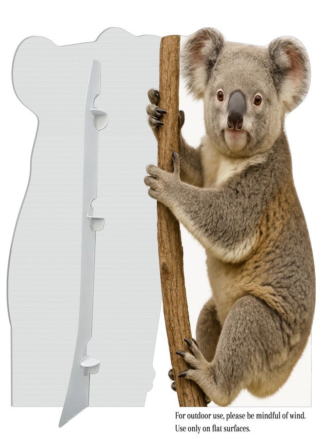 EZISHIPS Koala Cardboard Cutout Standee 4FT – Life Size Standup for Parties, Photo Booths, and Decorations - Image 3