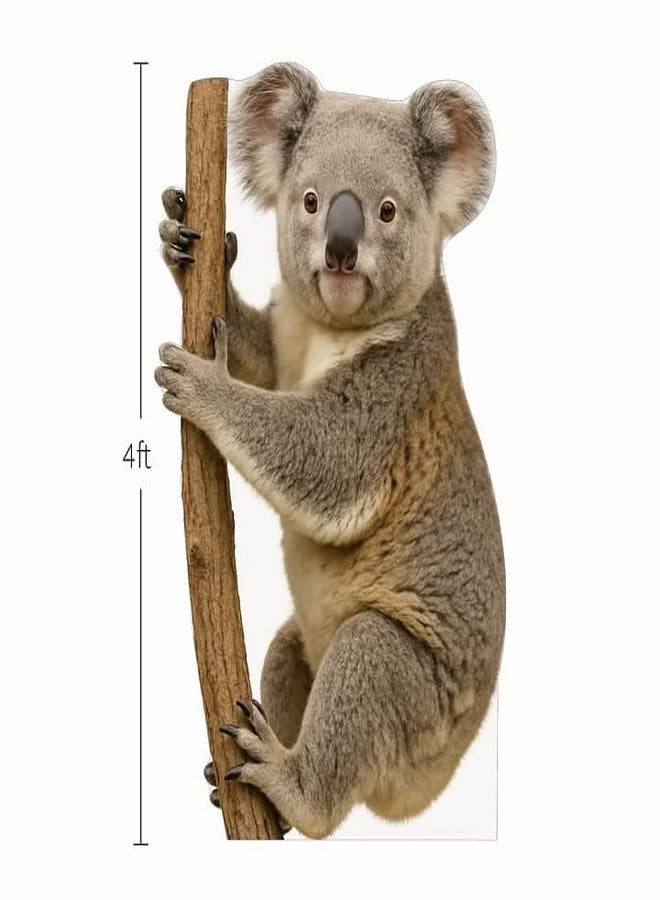 EZISHIPS Koala Cardboard Cutout Standee 4FT – Life Size Standup for Parties, Photo Booths, and Decorations - Image 2