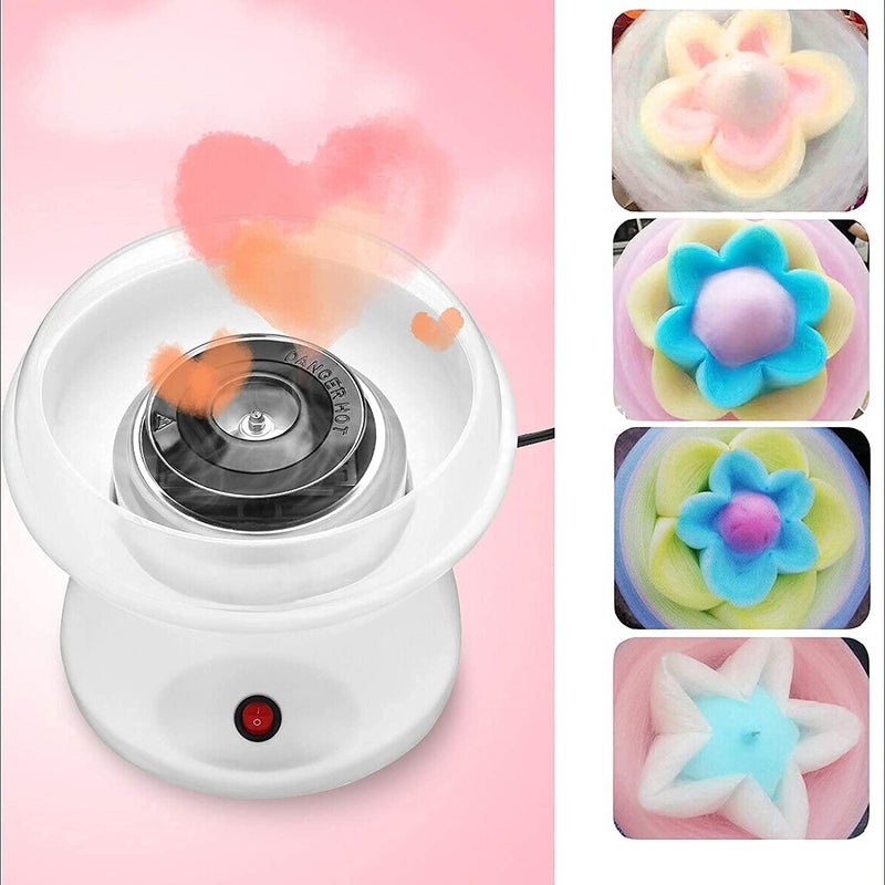 Yorten Electric Cotton Candy Maker Sugar Floss Maker Machine Make Hygienic Cotton Candy Machine for Your Kids at Home Multi Color - Image 5