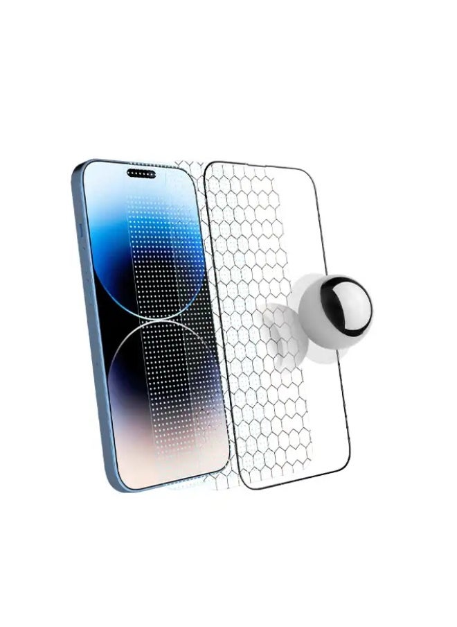 TGVI'S TGVIS screen MASTER NATION 2.5D Screen Printing Tempered Glass for iPhone 14 Plus  - Image 5