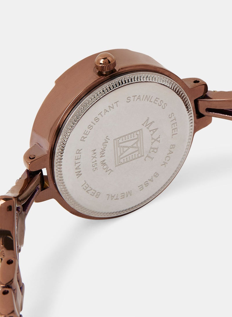 Maxel Women's Fashion And Elegant Waterproof Analog Wrist Watches MX275 - 28mm - Image 4