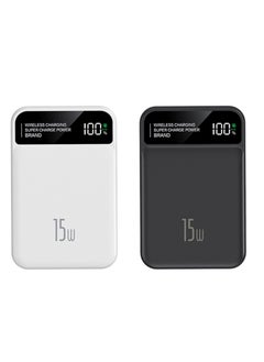 xinzhen PBP181 mini 10000mAh Wireless Power Bank, 22.5W Fast Charging with LED Display & Magnetic Feature Purple  - Image 2
