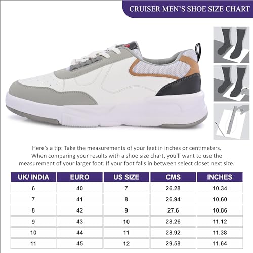 Cruiser Mens Casual Shoes 2602-4_White_8 - Image 5
