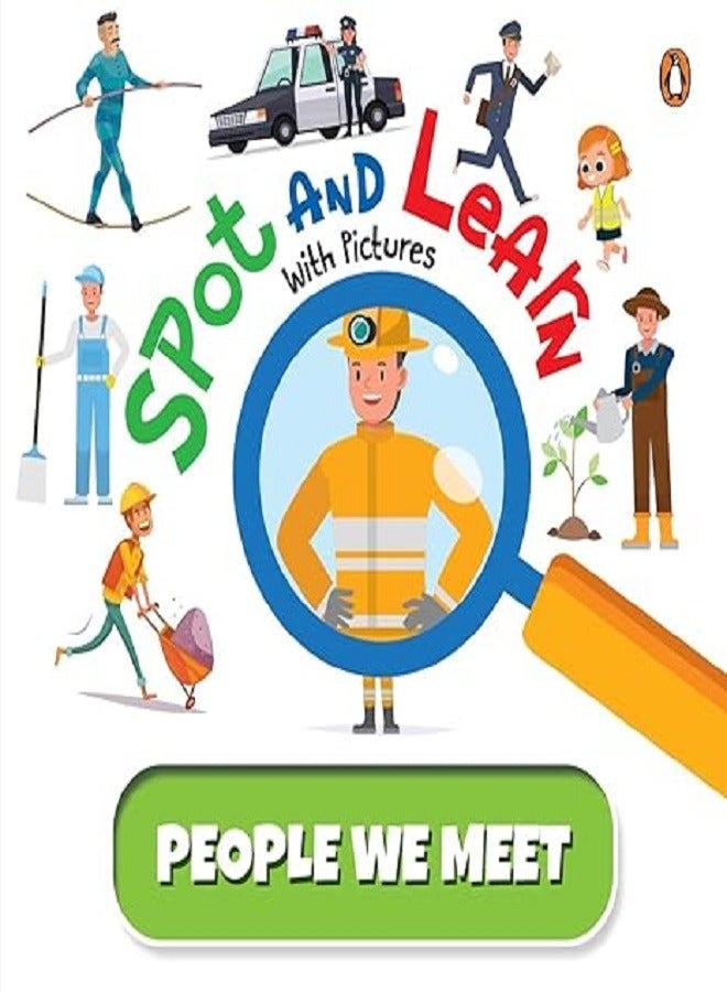 Spot And Learn With Pictures People We Meet