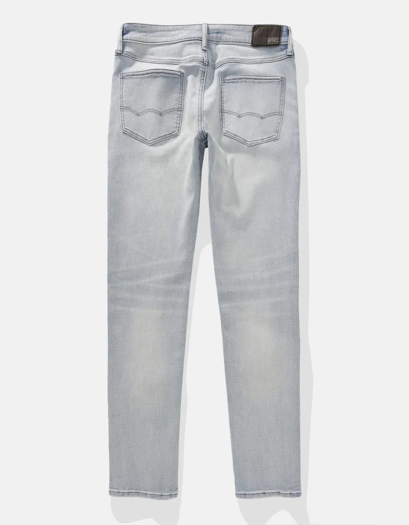 American Eagle Airflex+ Mid Wash Skinny Fit Jeans