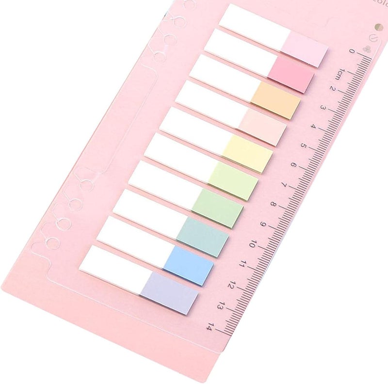 كلاراكو علامات فهرسة لاصقة، علامات فهرسة للصفحات، مناسبة للمكتب والمدرسة والمنزل، لتصنيف الملفات، ألوان متعددة - Image 2