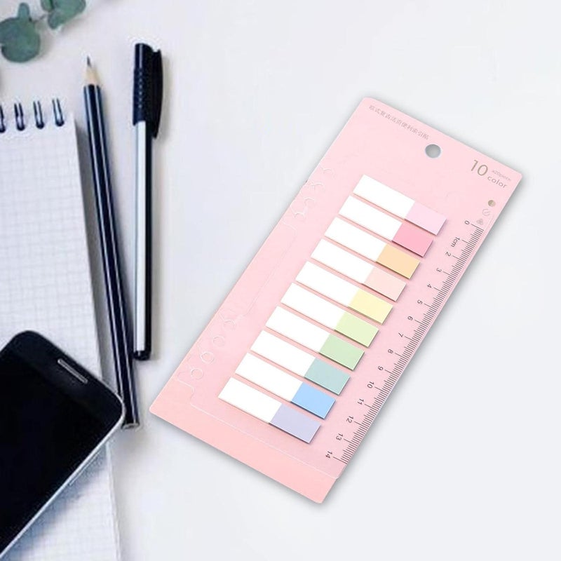 كلاراكو علامات فهرسة لاصقة، علامات فهرسة للصفحات، مناسبة للمكتب والمدرسة والمنزل، لتصنيف الملفات، ألوان متعددة - Image 3