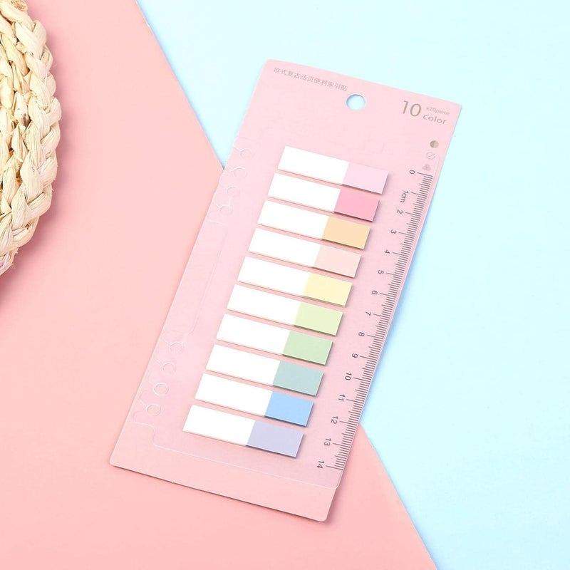 كلاراكو علامات فهرسة لاصقة، علامات فهرسة للصفحات، مناسبة للمكتب والمدرسة والمنزل، لتصنيف الملفات، ألوان متعددة - Image 5