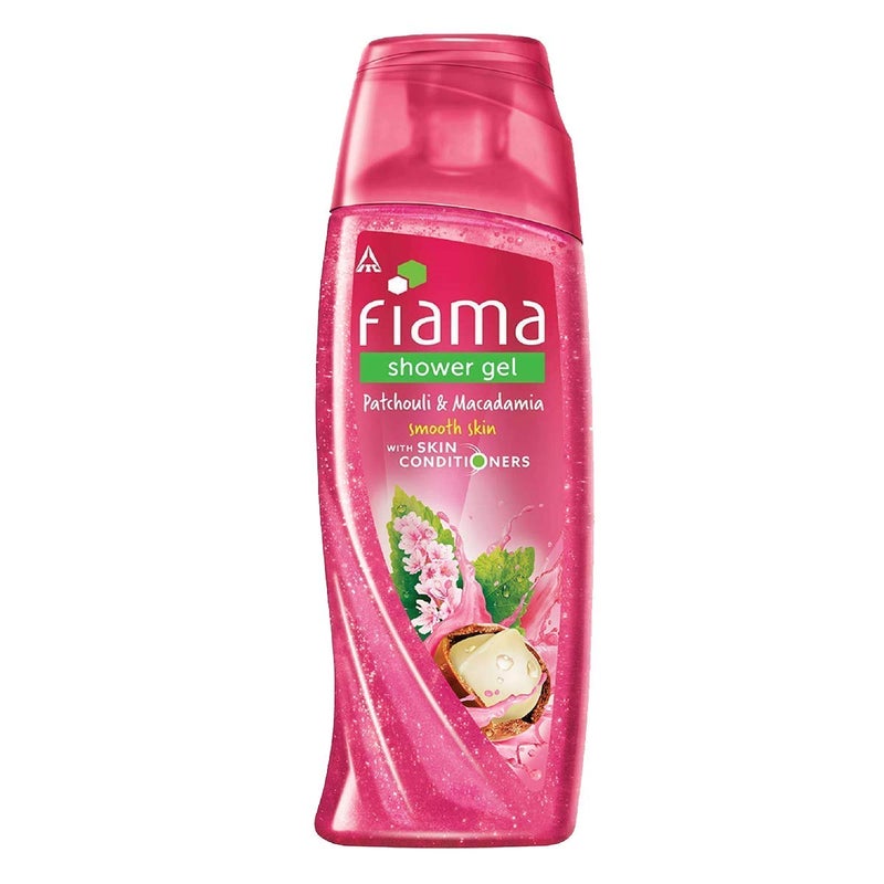 Fiama Patchouli Macadamia Pure Indulgence Shower Gel 250ml Shower Gel Peach Avocado For Moisturised Skin With Skin Conditioners 250ml - Image 2