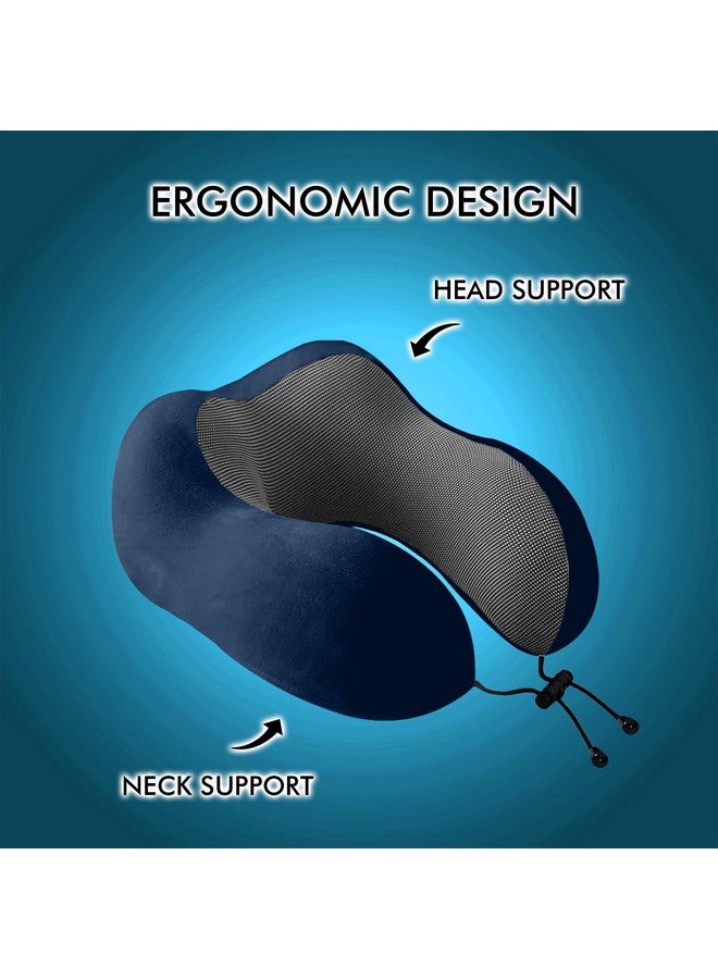 GREELI Premium Memory Foam Luxury Travel Neck Rest Pillow with Super Soft Removable Cover, Multipurpose Comfortable Travel Pillow for Men and Women, Standard - Image 5