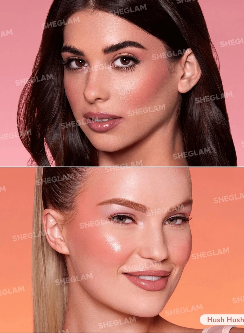 SHEGLAM Color Bloom Liquid Blush Hush Hush - Image 2