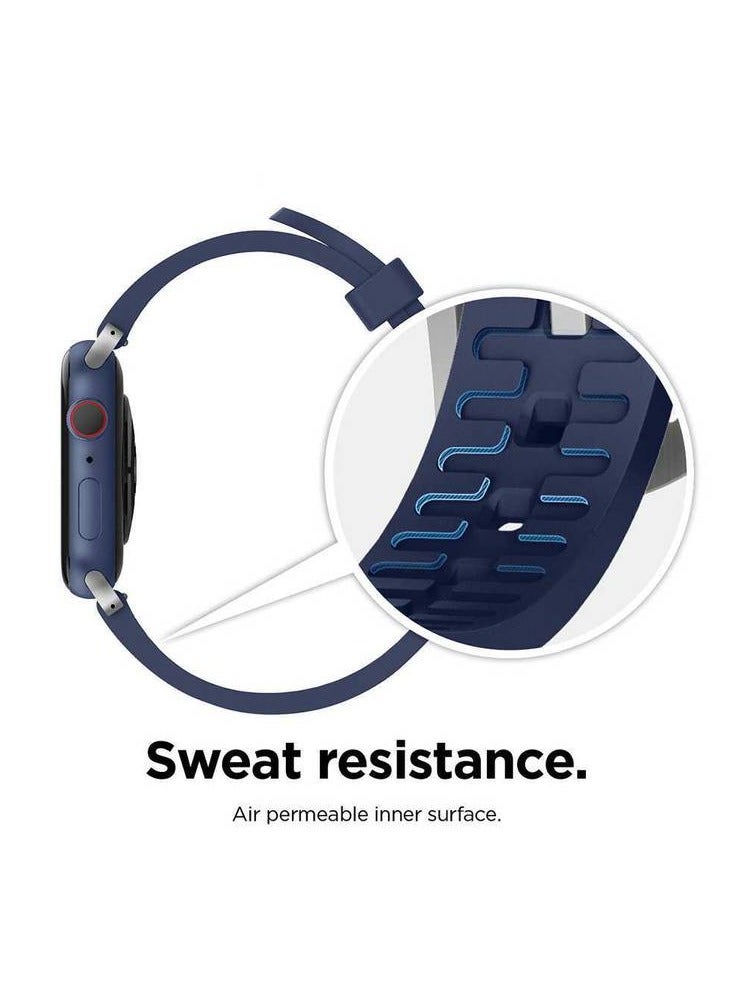 Elago Smart Watch Strap 40mm / Comfortable fit and lightweight / Easy installation / Sweat Resistant - Dark Blue - Image 2