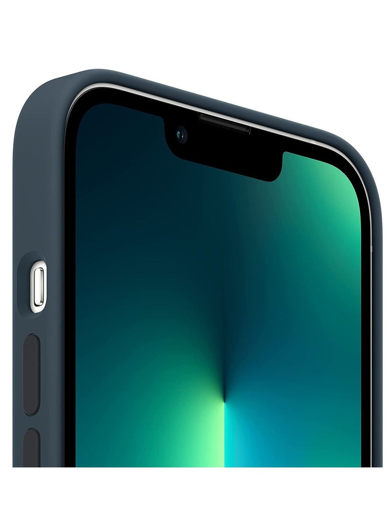 غطاء آيفون 13 برو، غطاء سيليكون ناعم مقاوم للخدوش والصدمات - Image 2