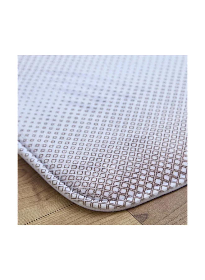 Home Box Aurora Dela Foam Printed Bath Mat 75 x 45 cm