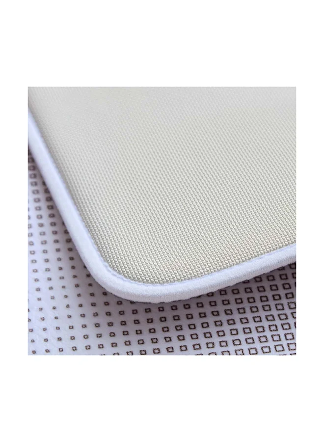هوم بوكس سجادة حمام Aurora Dela Foam مطبوعة 75 × 45 سم