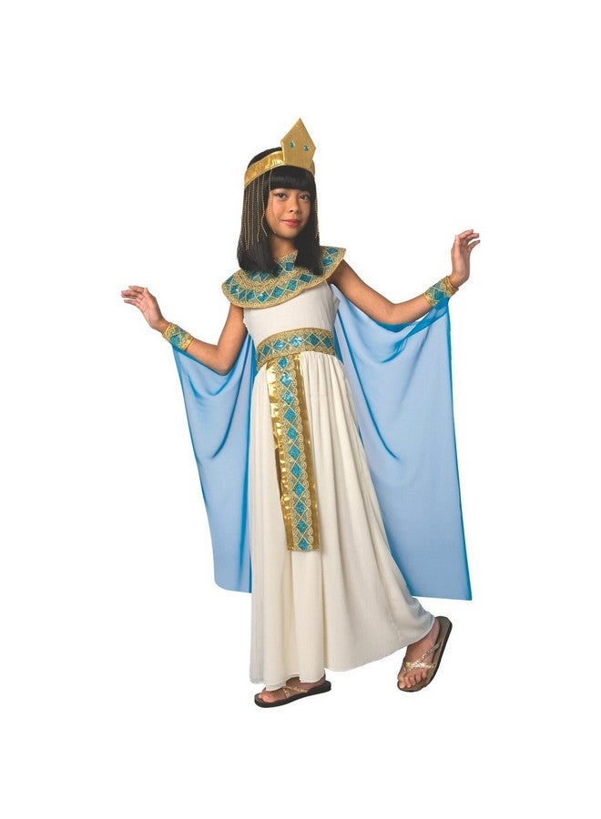 MORPH أزياء ملكة النيل كليوباترا للفتيات - 5 قطع جودة بيضاء صناعية - Image 1