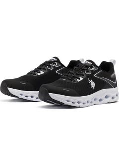 U.S. Polo Assn. Men's Black Low-Top Sneakers - Lightweight Lace-Up Design, Comfortable for Everyday Outfits  - Image 2