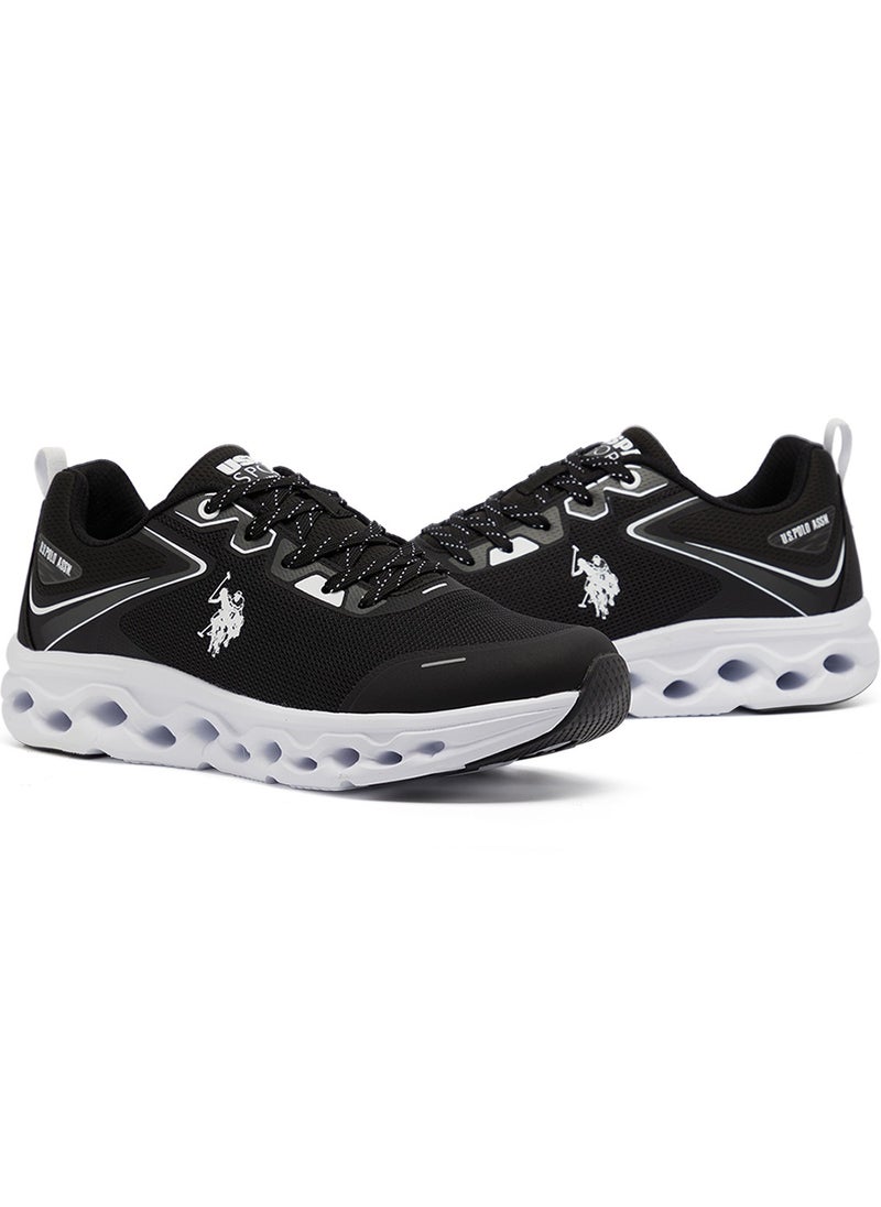 U.S. Polo Assn. - Men's Black Low-Top Sneakers - Lightweight Lace-Up Design, Comfortable for Everyday Outfits - Image 1