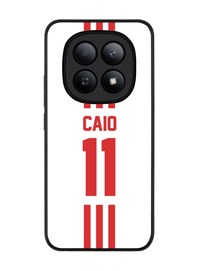 For Xiaomi Redmi Note 15 5G / Poco M8 Case,Slim fit Camera Protection, Shockproof Thin Phone cover  - Football - UAE,  Caio