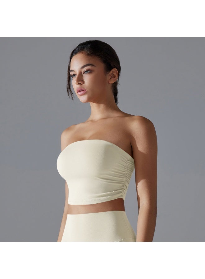 Casual Tube Top Sports Vest Women Gym Top Women Fitness Tank Top Women Quick-Dry Workout Bra Running Yoga Clothes - Image 3