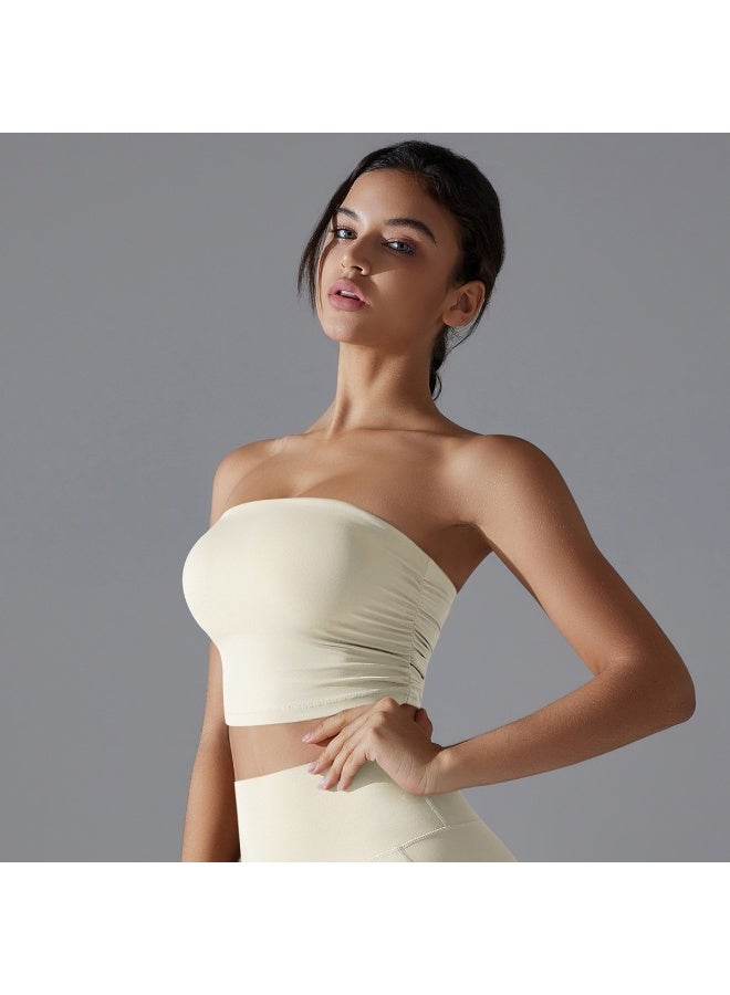 Casual Tube Top Sports Vest Women Gym Top Women Fitness Tank Top Women Quick-Dry Workout Bra Running Yoga Clothes - Image 1