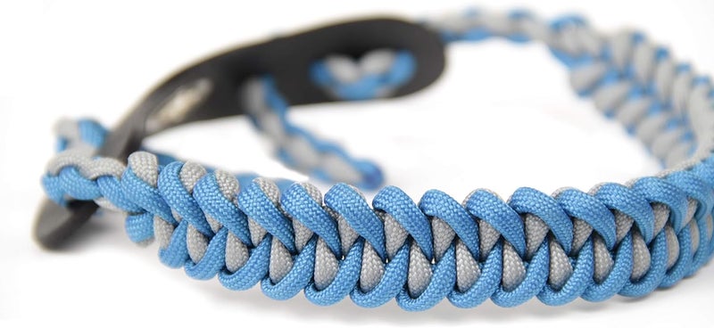 Sunya Archery Bow Wrist Sling, 550 Paracord Strap Comfortable on Hand.100% Full Grain Leather Yoke, Multiple Camo Colors.Fit Compound Bow Stabilizer & Recurve. - Image 1
