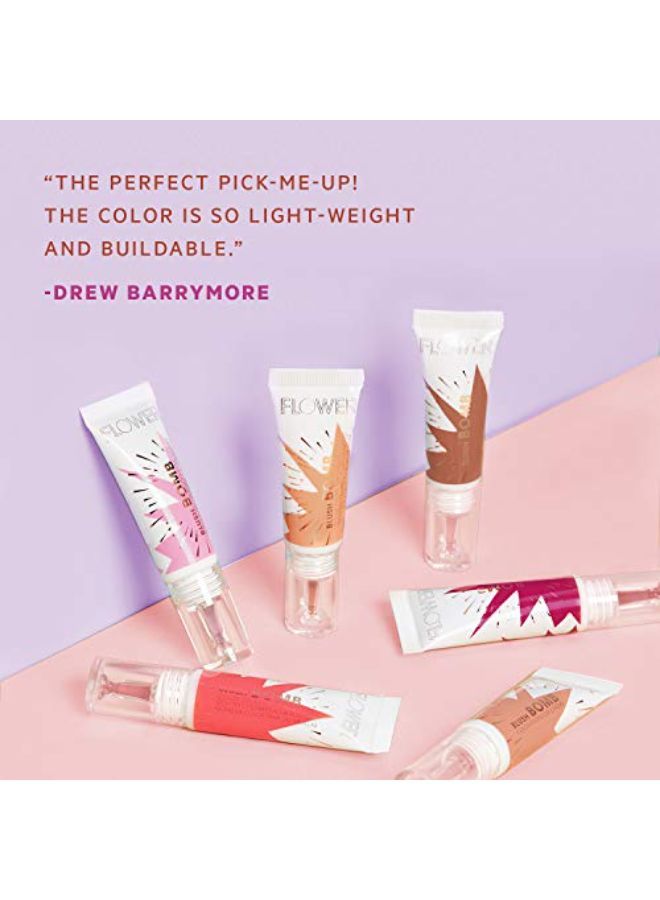 Flower Beauty Blush Bomb Color Drops For Cheeks | Liquid Gel Cream Blusher Makeup | Multiple Beauty Awards | Lightweight Radiance (Nectar) - Image 3